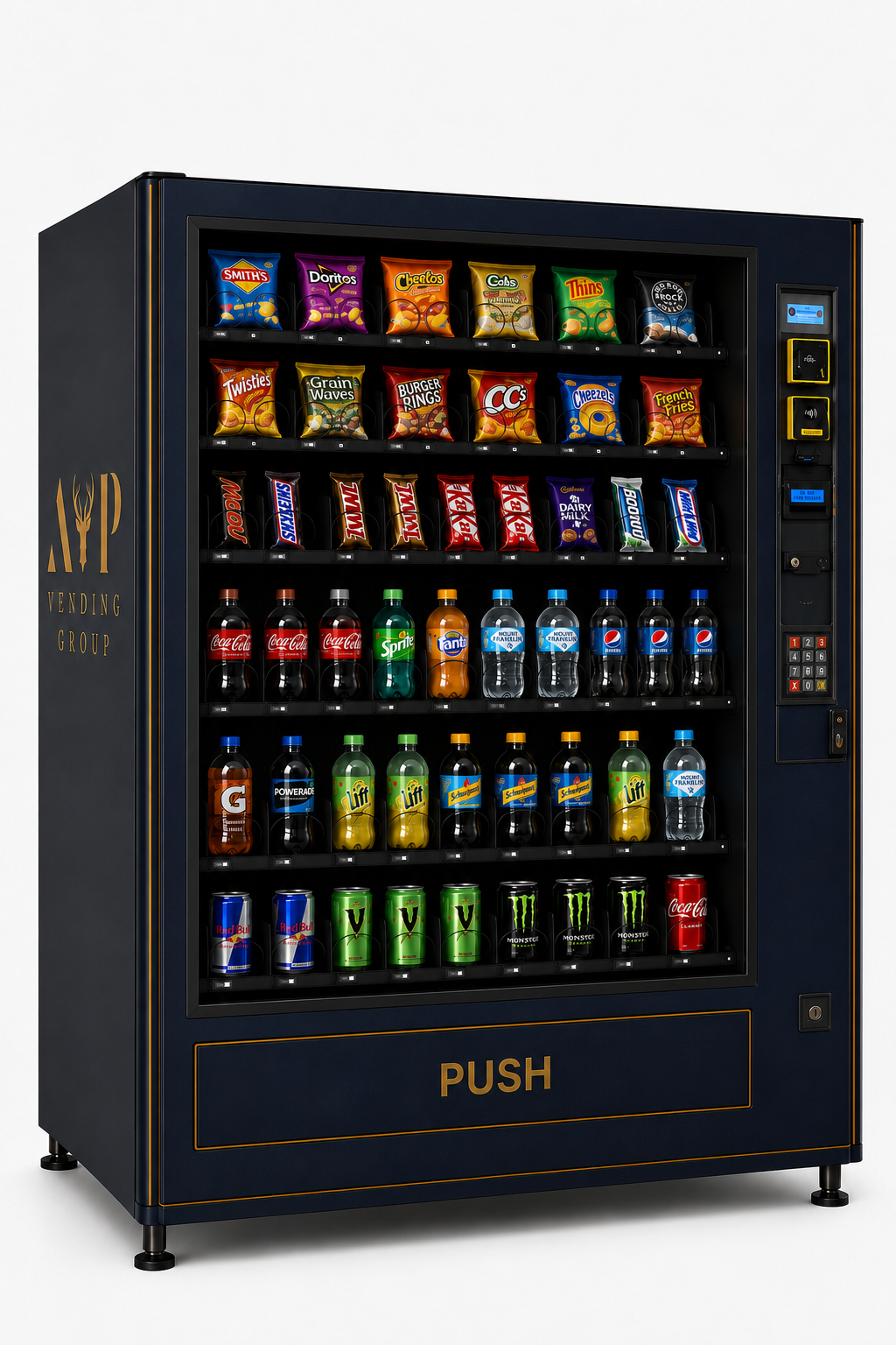 AP Vending Group 6 Wide machine